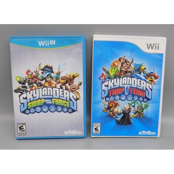 Nintendo Other - 2 Skylanders Wii Games Trap Team & Swap Force Untested  Wii University